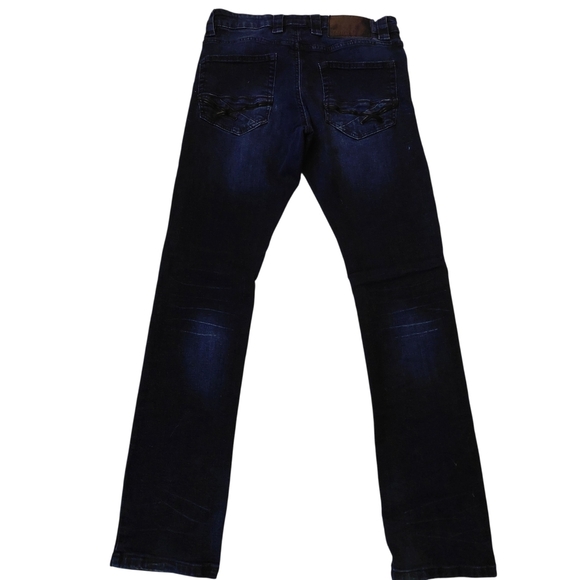 Classic Indigo Straight Men's Jeans - Picture 2 of 8